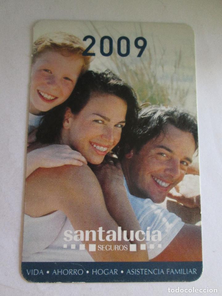 Colecionismo Calend&aacute;rios: CALENDARIO DE BOLSILLO - - 2009 - SEGUROS SANTA LUCIA