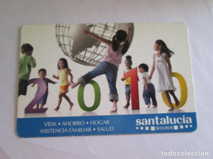 Colecionismo Calend&aacute;rios: CALENDARIO DE BOLSILLO - - 2010 - SEGUROS SANTA LUCIA