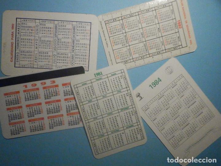 Coleccionismo calendarios: Lote de 5 calendarios publicitarios - Foto 2