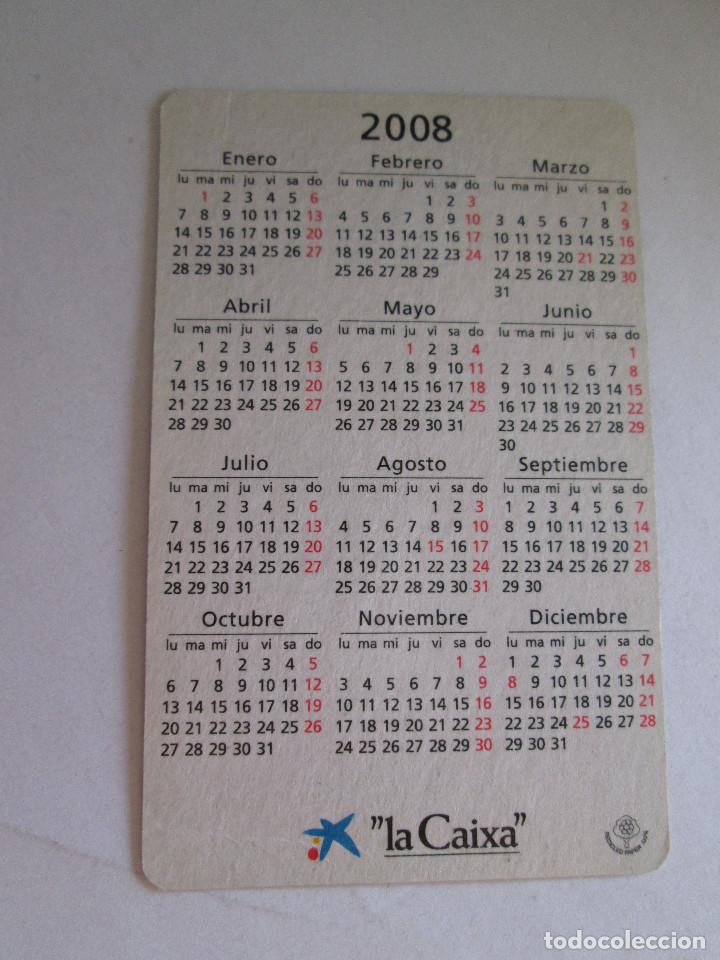 Coleccionismo calendarios: CALENDARIO DE BOLSILLO - 2008 - LA CAIXA MICROBANK - Foto 2