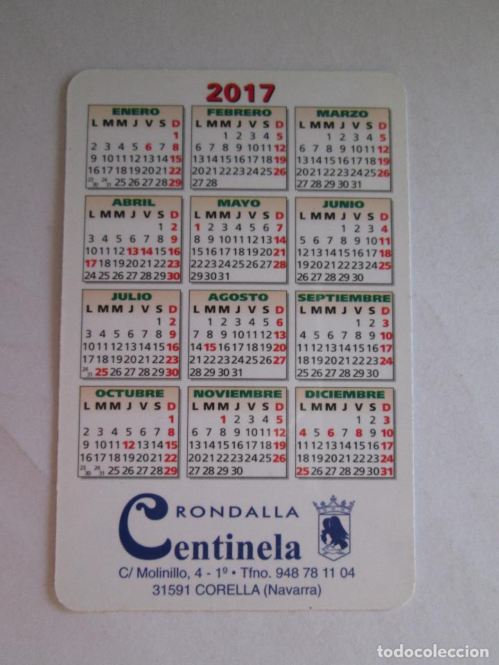 Coleccionismo calendarios: CALENDARIO DE BOLSILLO - 2017 - CORELLA NAVARRA - Foto 2