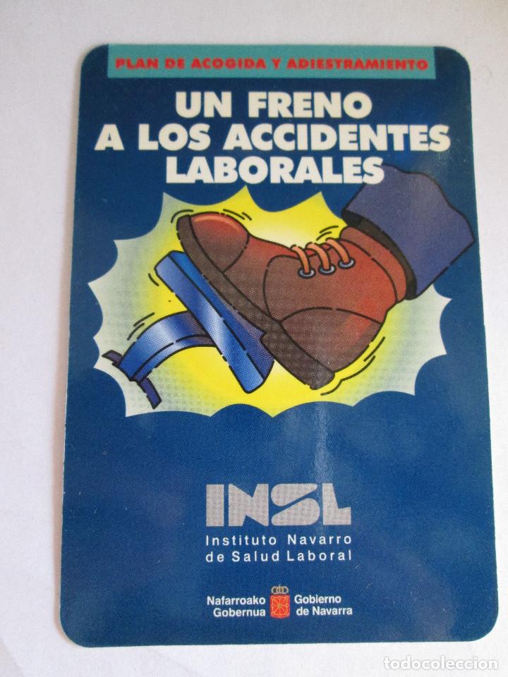 Colecionismo Calend&aacute;rios: CALENDARIO DE BOLSILLO - - 1997 - INSTITUTO NAVARRO DE SALUD LABORAL