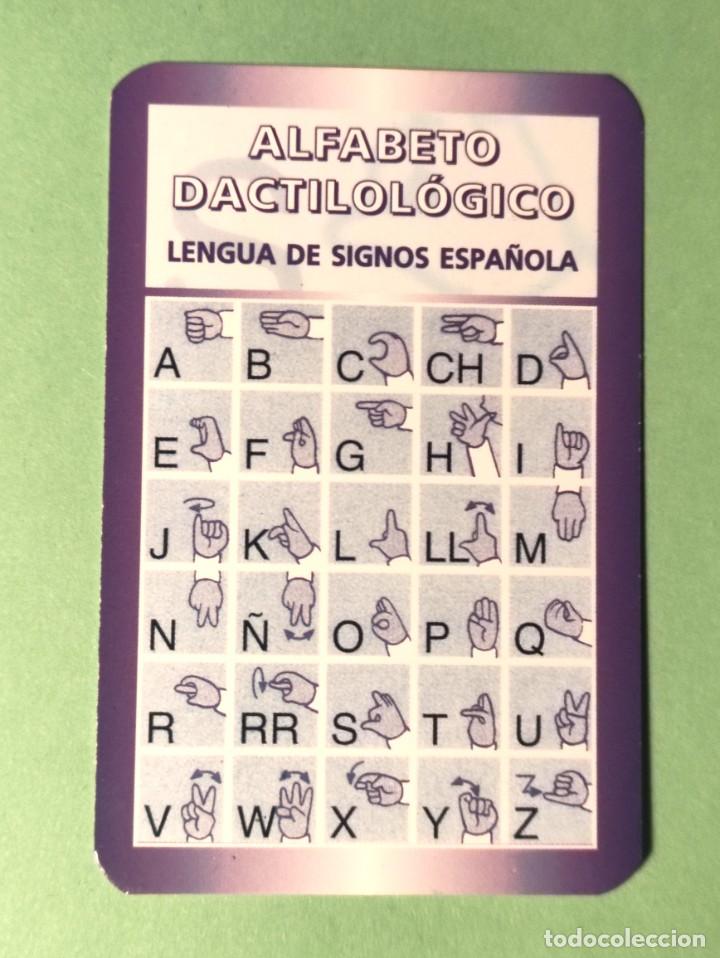Coleccionismo Calendarios: CALENDARIO ALFABETO DACT&Iacute;LOL&Oacute;GICO . LENGUA DE SIDNOS ESPA&Ntilde;O 2008 . T4
