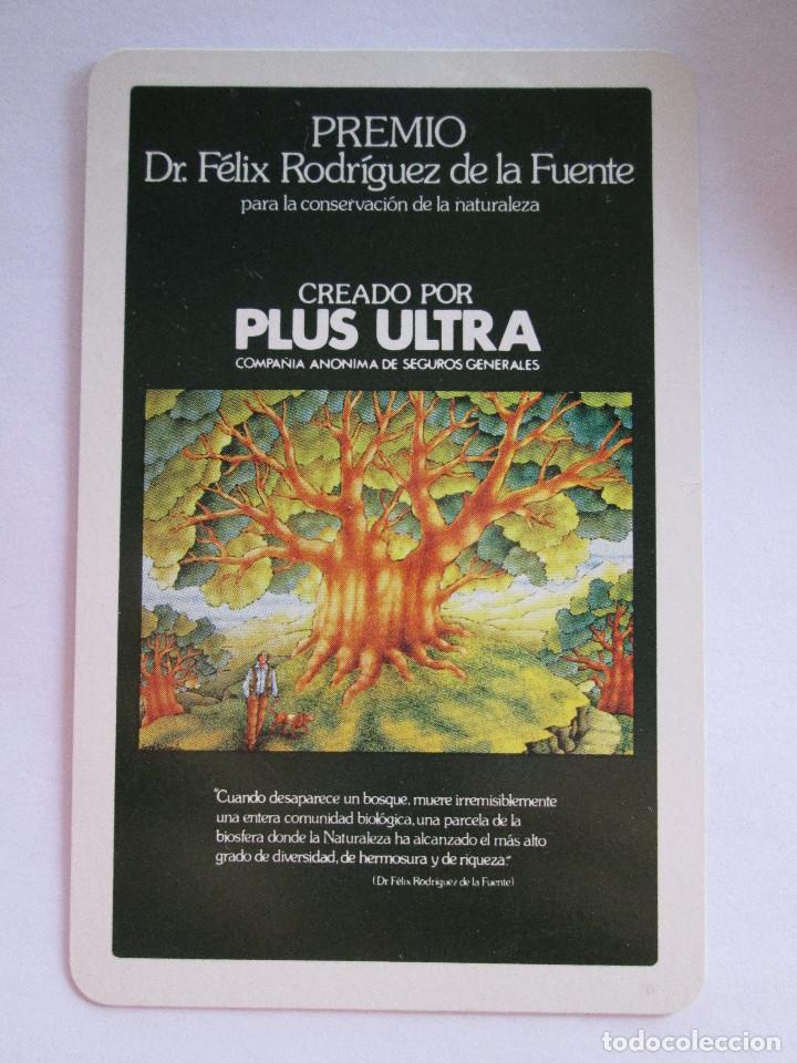 Coleccionismo Calendarios: CALENDARIO DE BOLSILLO - FOURNIER - 1982 - SEGUROS PLUS ULTRA - PREMIO RODRIGUEZ DE LA FUENTE