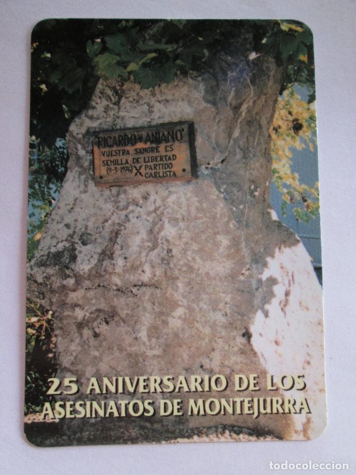 Coleccionismo calendarios: CALENDARIO DE BOLSILLO - 2001 - PARTIDO CARLISTA