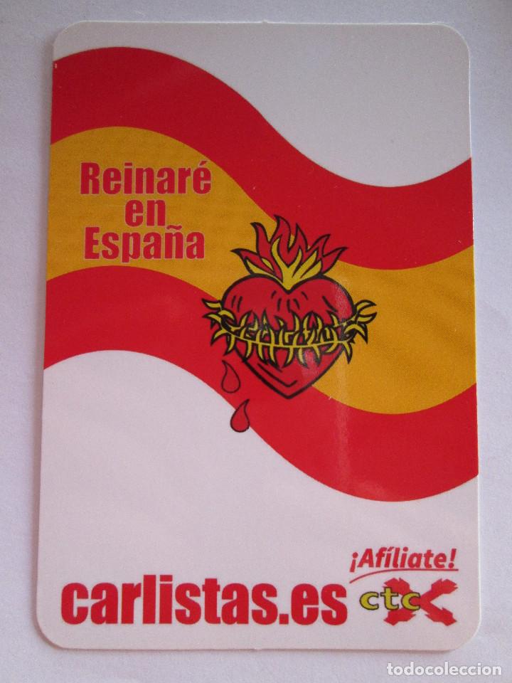 Colecionismo Calend&aacute;rios: CALENDARIO DE BOLSILLO - 2019 - PARTIDO CARLISTA