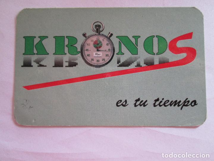Colecionismo Calend&aacute;rios: CALENDARIO DE BOLSILLO - 1990 - KRONOS - SEMANARIO DEPORTIVO LOCAL