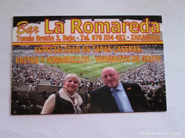 Coleccionismo calendarios: CALENDARIO DE BOLSILLO - 2015 - BAR LA ROMAREDA - ZARAGOZA