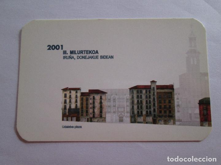 Coleccionismo calendarios: CALENDARIO DE BOLSILLO - - 2001 - AYUNTAMIENTO DE PAMPLONA