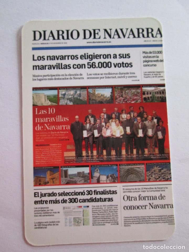 Coleccionismo calendarios: CALENDARIO DE BOLSILLO - - 2009 - DIARIO DE NAVARRA