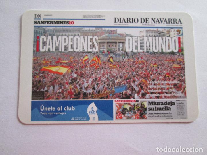 Coleccionismo calendarios: CALENDARIO DE BOLSILLO - - 2011 - DIARIO DE NAVARRA