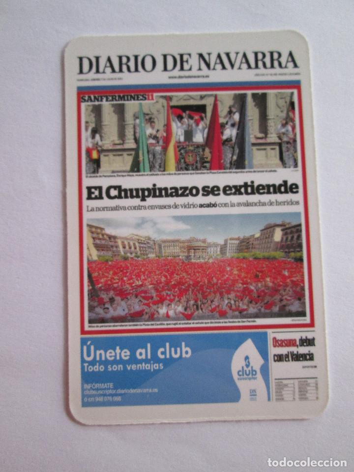 Colecionismo Calend&aacute;rios: CALENDARIO DE BOLSILLO - - 2012 - DIARIO DE NAVARRA