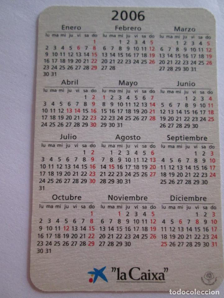 Coleccionismo calendarios: CALENDARIO DE BOLSILLO - - 2006 - LA CAIXA - Foto 2