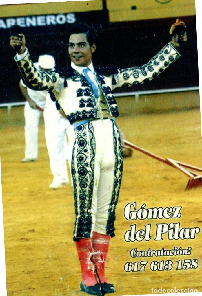 Coleccionismo calendarios: CALENDARIO PUBLICITARIO TOROS - 2008 - G&Oacute;MEZ DEL PILAR - METAL&Uacute;RGICA YELES - YELES (TOLEDO)