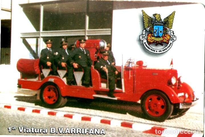 Colecionismo Calend&aacute;rios: CALENDARIO PORTUGUES COCHE DE BOMBEROS, A&Ntilde;O 2003,