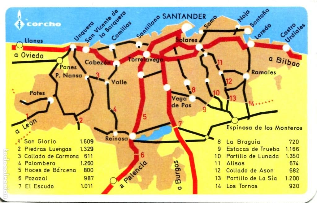 Coleccionismo calendarios: Calendario Fournier cocinas Corcho 1971.