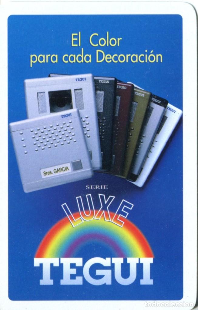 Coleccionismo calendarios: CALENDARIO FOURNIER. SERIE LUXE. TEGUI. PORTEROS Y VIDEOPORTEROS.. A&Ntilde;O 1998