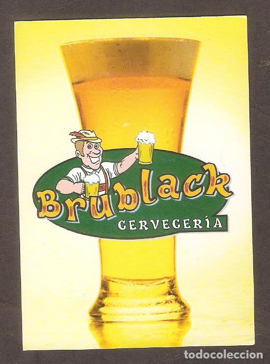 Coleccionismo calendarios: CALENDARIO DE BOLSILLO A&Ntilde;O 2008 CERVEZA - CERVECER&Iacute;A BRUBLACK - M&Oacute;STOLES - MADRID- VER FOTO REVERSO