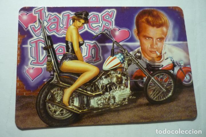 Coleccionismo Calendarios: calendario moto james dean 2002
