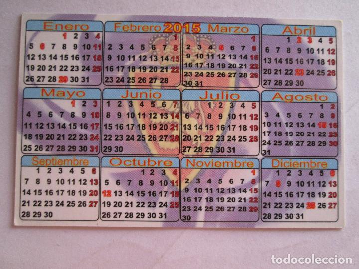 Coleccionismo calendarios: CALENDARIO DE BOLSILLO - 2015 - BAR LA ROMAREDA - ZARAGOZA - Foto 2