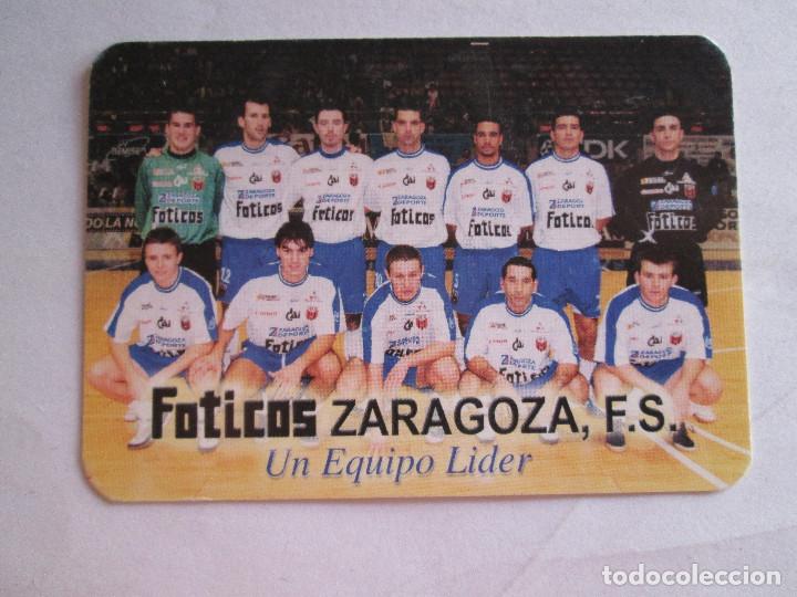 Colecionismo Calend&aacute;rios: CALENDARIO DE BOLSILLO - 2002 - EQUIPO DE FOTICOS ZARAGOZA