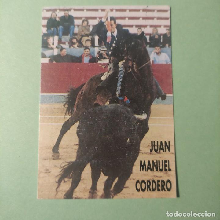 Coleccionismo Calendarios: CALENDARIO TAURINO. JUAN MANUEL CORDERO . REJONEADOR . SANEAMIENTO GRAVINA . 2003 . B7