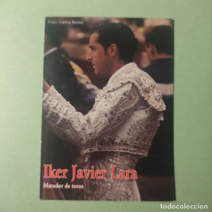 Coleccionismo Calendarios: CALENDARIO TAURINO IKER JAVIER LARA 2006 . IZA ASCENSORES . . B7