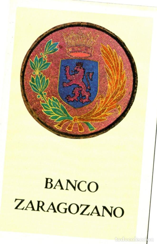 Coleccionismo calendarios: Calendario Fournier 1977 Banco Zaragozano