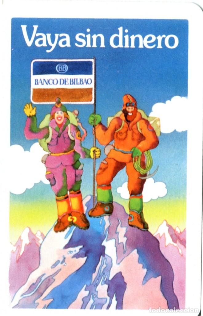Coleccionismo calendarios: FOURNIER 1977 BANCO BILBAO TARJETA ALPINISMO MONTA&Ntilde;ISMO