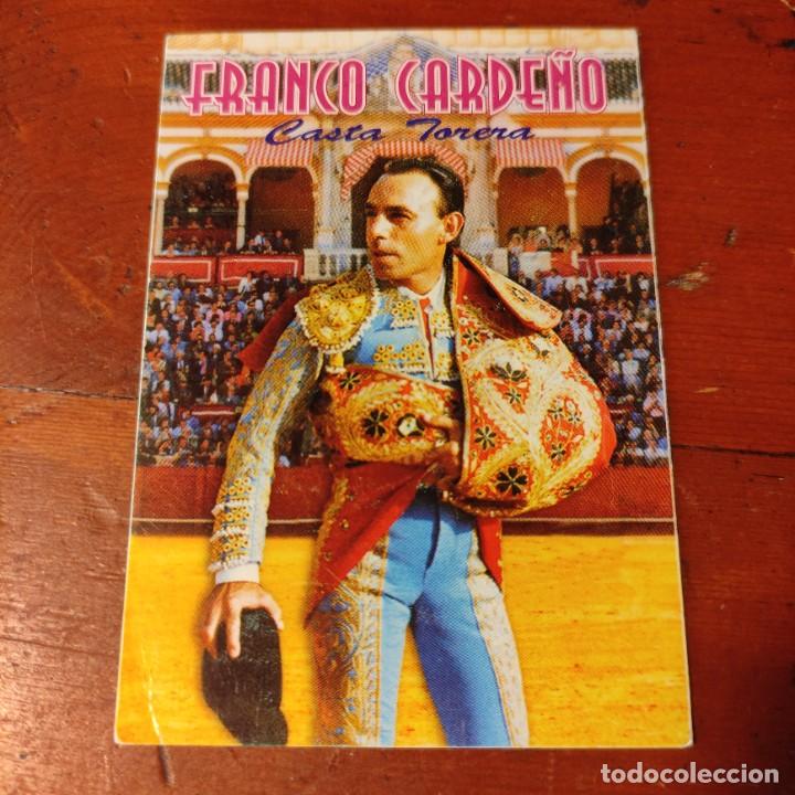 Coleccionismo Calendarios: CALENDARIO TAURINO . FRANCO CARDE&Ntilde;O . CASTA TORERA . 1998 . B7