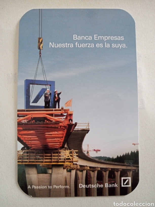 Sammeln von Kalendern: CALENDARIO DEUTSCHE BANK 2008