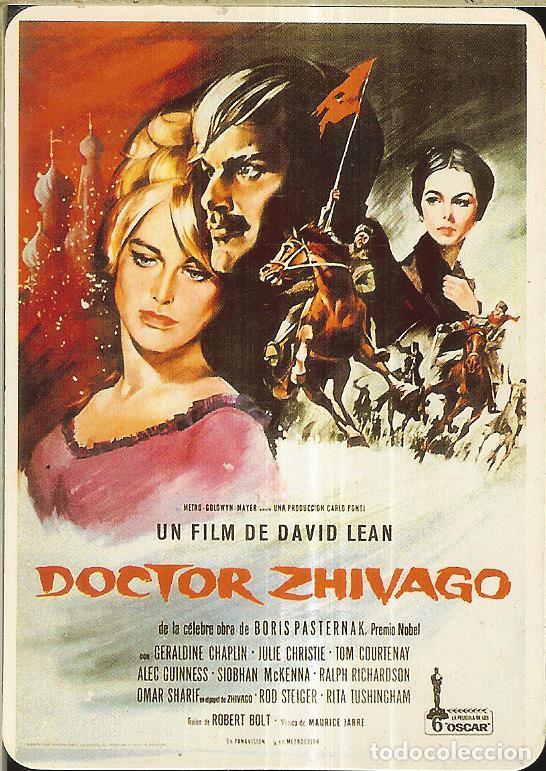 Coleccionismo Calendarios: CALENDARIO DE SERIE CINE - 1993 - BO 5.691 - DOCTOR ZHIVAGO
