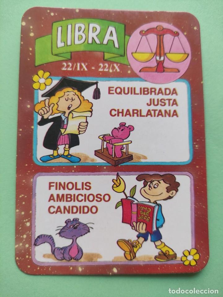Colecionismo Calend&aacute;rios: CALENDARIO HOROSCOPO LIBRA 1991 . . WCB 163 . FILATELIA ATENEA . VALENCIA . T4