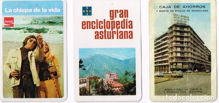 Colecionismo Calend&aacute;rios: 3 Calendarios Bolsillo Coca Cola 72, Gran Enciclopedia Asturiana 71, C.A. Monte Piedad Barcelona 70
