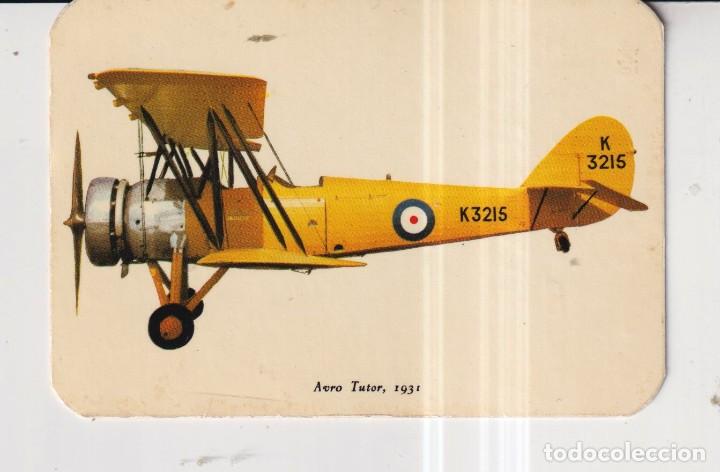 Collezionismo Calendari: CALENDARIOS CASA GRAY DEL A&Ntilde;O 1980 AVIONES AVRO TUTOR IV 1931 PUBLICIDAD C. C. R. G.