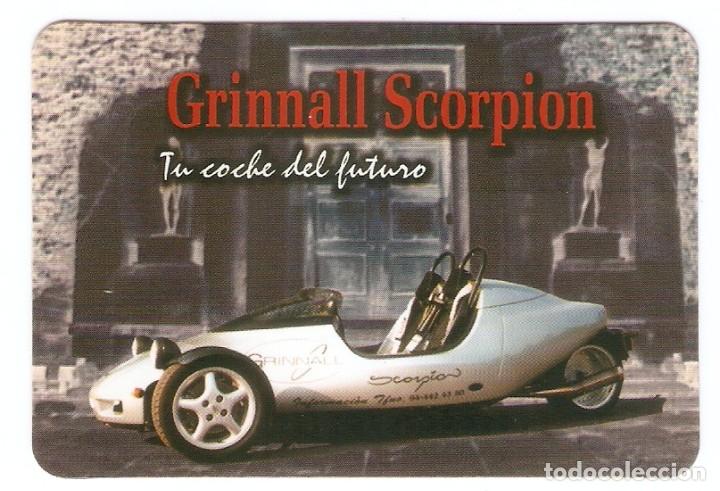 Coleccionismo calendarios: CALENDARIO DE BOLSILLO A&Ntilde;O 2000 COCHE - GRINNALL SCORPION - PUBLICIDAD BILBAO - VER FOTO REVERSO