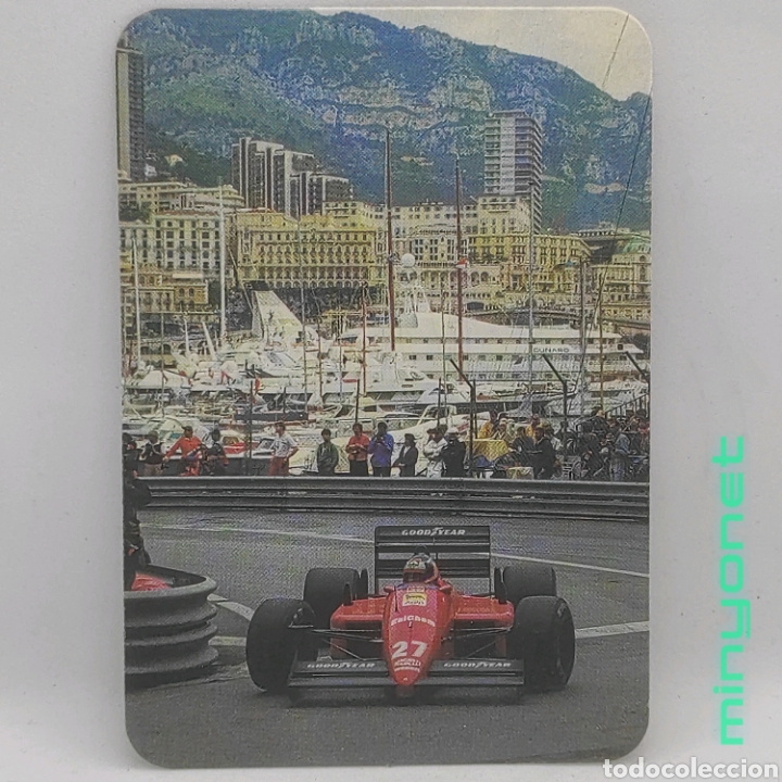 Coleccionismo calendarios: Calendario de serie WCB 303 de 1992 - M&oacute;naco Ferrari F&oacute;rmula 1 - M. Puig Terrassa