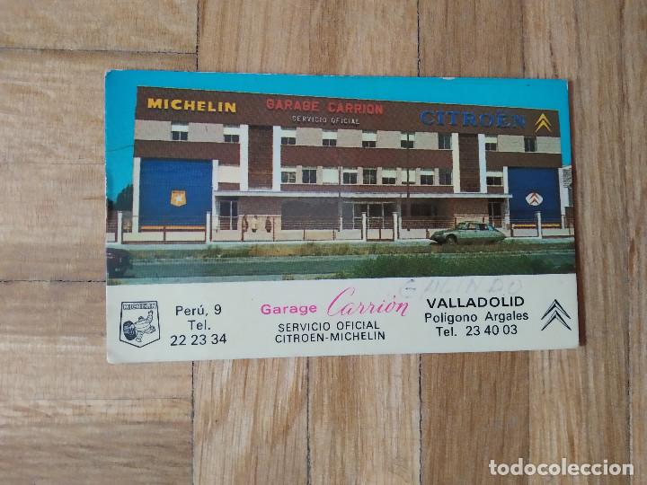 Coleccionismo Calendarios: CALENDARIO PUBLICITARIO GARAJE CARRION MICHELIN CITROEN A&Ntilde;O 1972. VER FOTOS