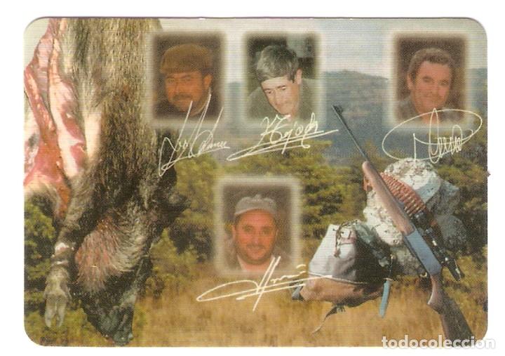 Coleccionismo Calendarios: CALENDARIO BOLSILLO A&Ntilde;O 2007 CAZA - CAZADORES - VER FOTO REVERSO
