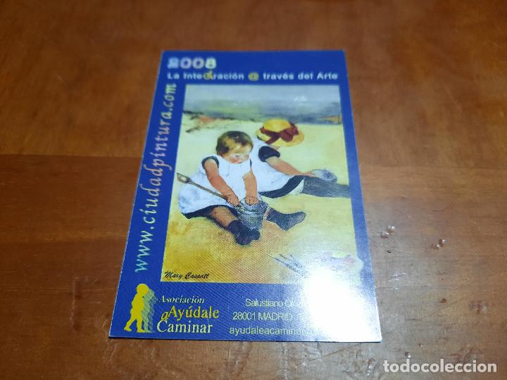 Coleccionismo calendarios: AY&Uacute;DALE A CAMINAR. CIUDAD PINTURA. 2008. CALENDARIO. BUEN ESTADO. PROMO.