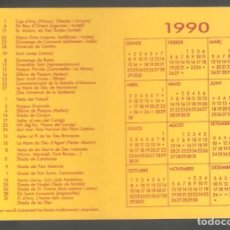 Coleccionismo Calendarios: 1 CALENDARIO EN CATALAN FESTES I TRADICIONS AÑO 1990