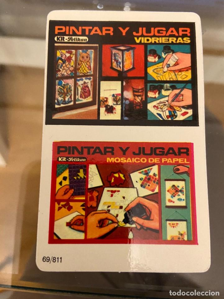 Coleccionismo Calendarios: calendario kit pelikan pintar y jugar 1977