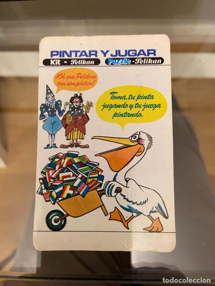 Coleccionismo Calendarios: calendario pelikan 1980 pintar y jugar