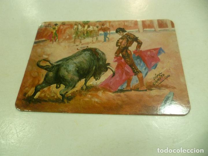 Coleccionismo calendarios: Calendario de mano de toros-SALAMANCA