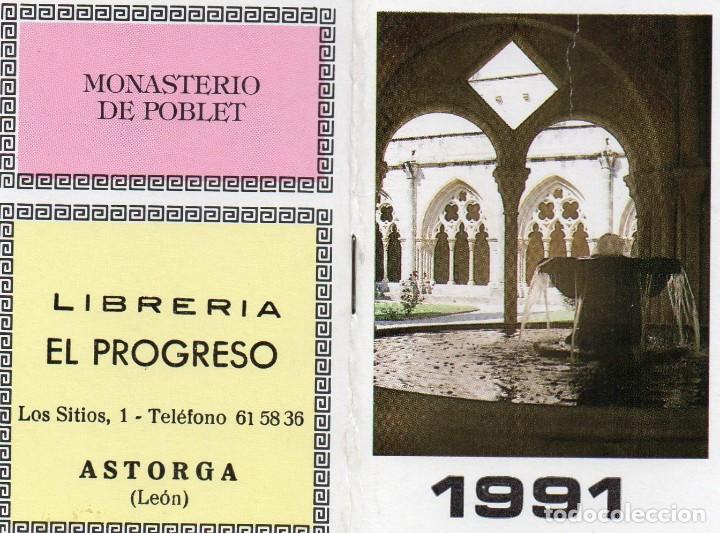 Collectionnisme Calendriers: Calendario de Publicidad 1991 - LIBRERIA EL PROGRESO (LIBRITO)