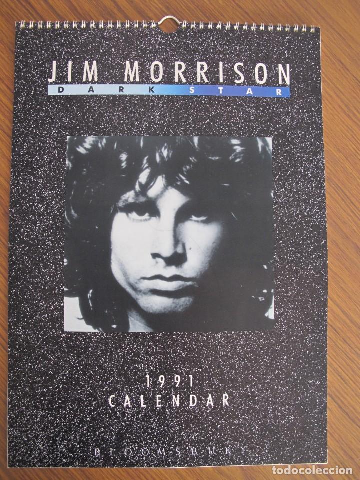 Coleccionismo Calendarios: Jim Morrison Calendario 1991. The Doors