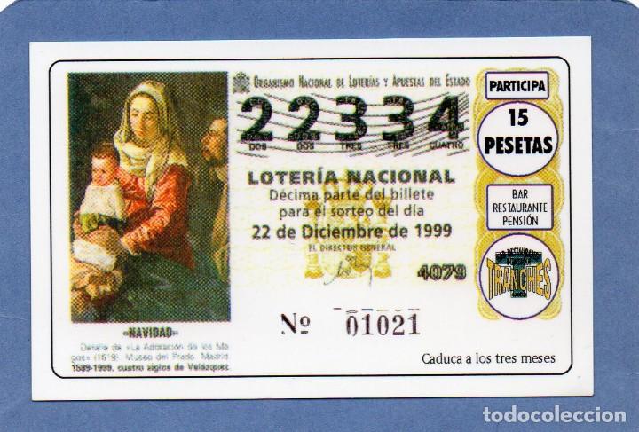 Coleccionismo calendarios: Calendario de publicidad 2000 - RESTAURANTE - TRANCHES