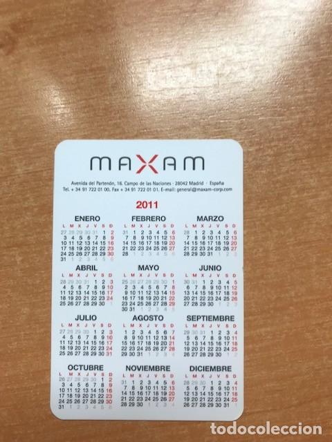 Coleccionismo calendarios: CALENDARIO MAXAM 2011 - Foto 2