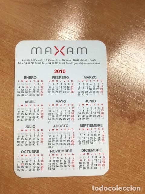Coleccionismo calendarios: CALENDARIO MAXAM 2010 - Foto 2