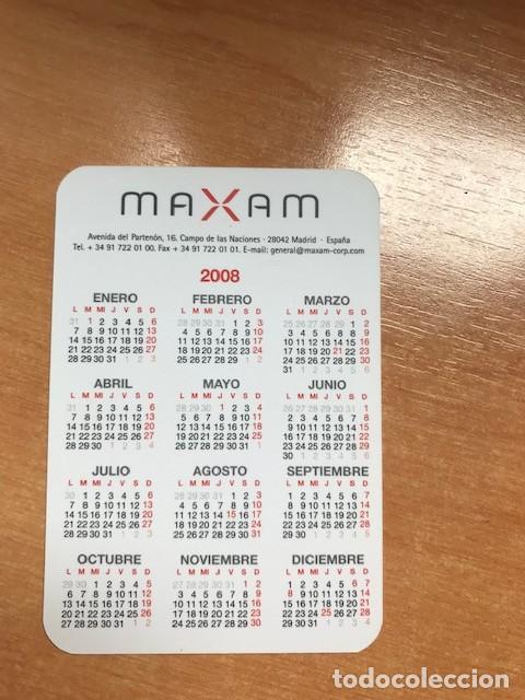 Coleccionismo calendarios: CALENDARIO MAXAM 2008 - Foto 2
